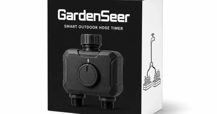 GardenSeer outdoor hose-timer concept